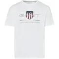 Produktbild: Rundhals-Shirt GANT weiss, 56