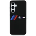 Produktbild: BMW Samsung S25 Hülle Case Cover MagSafe Middle Tricolor Stripes M Silicone