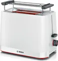 Produktbild: Bosch TAT3M121 Toaster, 950 W, 2-Scheiben, Automatische Endabschaltung, Nachtoastfunktion, Stoptaste, wei