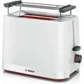 Produktbild: Toaster Mit 2 Schlitzen, 950 W, Weiß Bosch Tat3m121