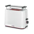 Produktbild: Bosch Toaster mit 2 schlitzen, 950 w, weiß