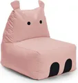 Produktbild: Lumaland Kindersitzsack Animal Line Hippo 200l pastellpink