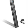 Produktbild: USB/Type-C 2-in-1 Powerpoint Fernbedienung mit Hyperlink Lautstärkeregler, 2.4Ghz Wireless Presenter Pointer für Präsentationen Klicker, Kabelloser Präsenter für Mac, iPad, Computer, Laptop