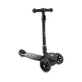 Produktbild: MoMi 3-Rad-Kinderroller SAN 2-in-1, höhenverstellbare Lenkstange 60/66/72 cm, klappbar, LED-Räder mit ABEC-7 Kugellagern, Trittbremse, 2,7 kg