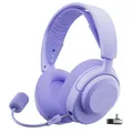 Produktbild: SteelSeries Arctis Nova 3P Wireless - PS5 Headset & PC Gaming Headset – App-Steuerung – 40 Std. Akku – Neodym-Magnet-Treiber – 2,4 GHz/Bluetooth – Abnehmbares Mikrofon – Für PS5, PC, Switch - Lavendel