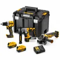 Produktbild: DeWalt Akku – Kombopack 18V DCD800+ DCH172 + DCG405 + 2x Akku 5Ah DCK355P2T-QW