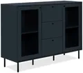 Produktbild: Finori Kommode, Navy blau, Softclose, Modern, Höhenverstellbar, 120 x 90 x 40 cm