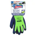 Produktbild: Mapa GmbH Spontex Winter Worker, Strickhandschuhe, latexbeschichtet, Zweilagig gefütterte Handschuhe für Arbeiten bei niedrigen Temperaturen, 1 Paar, Größe: 10 - 10,5 (XXL) 12311110