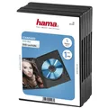 Produktbild: Hama 5x DVD Blu-ray Hüllen Jewelcase Leerhüllen Hülle Case Aufbewahrung Schwarz