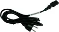 Produktbild: HP - Stromkabel - power IEC 60320 C13 - Wechselstrom 220 V - 1,9m - Schwarz - Europa (8121-0731)