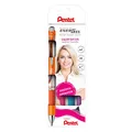 Produktbild: Pentel EnerGel BL77 Gelschreiber-Set orange, pink, hellblau, lila 0,35 mm, Schreibfarbe: farbsortiert, 4 St.