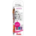 Produktbild: Pentel Gel-Tintenroller EnerGel XmRT, 4er Set, Fancyfarben