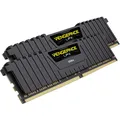 Produktbild: 16GB Corsair Vengeance LPX schwarz DDR4-3000 DIMM CL15 Dual Kit