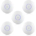Produktbild: Ubiquiti U7 Pro WiFi 7 Access Point 5er Pack BE9300 Triband, 1x 2.5G RJ45, 140m2 Abdeckung