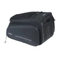 Produktbild: Basil Move Gepäckträgertasche 10–26L Schwarz Fahrradtasche erweiterbar