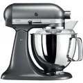 Produktbild: KitchenAid 5KSM175PSEMS, Medallion Silber Küchenmaschine Artisan, 4.8L