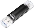 Produktbild: Hama USB-Stick Latea Twin USB 3.0 (128GB)