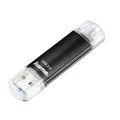 Produktbild: Hama 128GB USB-Speicherstick mit USB 3.0 & microUSB (2-in-1 USB-Stick, z.B. für