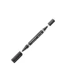 Produktbild: STAEDTLER Lumocolor duo Doppelspitzenfilzstift permanent Schwarz 1.5 mm / 0.6 Mittel / fein (348-9)