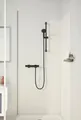 Produktbild: Grohe Vitalio Start - Brausegarnitur: Handbrause, Stange und Schlauch, 2 Strahlarten, schwarz matt