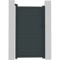 Produktbild: Habitat Et Jardin - Gartentor Aus Aluminium Marc - 101.2 X 180.9 Cm - Grau