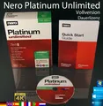 Produktbild: Nero Platinum Unlimited Vollversion Box + CD 7in1 Brennsoftware Dauerlizenz NEU