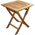 Produktbild: Dehner Klapptisch Balkontisch Macao, 60 x 72 x 60 cm, FSC®-es Akazienholz, geölt, hellbraun - Hellbraun