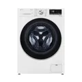 Produktbild: LG F4WV709P1E, Klasse A, Frontlader-Waschmaschine 9 kg, Wi-Fi, AI Direct Drive, Tiefenreinigung mit Dampf, TurboWash 360°, Große Kapazität, Außentür aus gehärtetem Glas, 60 x 62 x 85 cm ꟷ Weiß