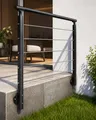 Produktbild: DOLLE Geländer Komplettset Alu Anthrazit 150cm Treppengeländer