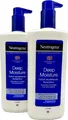 Produktbild: 2x Neutrogena Deep Moisture - Sofort einziehende Bodylotion  (2x400ml)