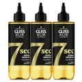 Produktbild: 3x Schwarzkopf Gliss Kur 7 Sec Express Repair Kur Oil Nutritive je 200ml Haarkur