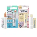 Produktbild: Balea 2er-Set Gesichtspflege: Pickel-Abdeckstift Hautrein Farbe 20 Mittlerer Hautton mit Salicylsäure, mattierend, ideal für unterwegs (4,5 g) + Lippenpflegestift Sweet Vanilla Biscuit (4,8 g), 9,3 g.