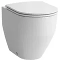 Produktbild: Laufen Stand-Tiefspül-WC PRO spülrandlos, Abgang waagerecht oder senkrecht, weiß