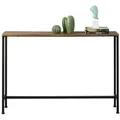 Produktbild: FSB19-XL-N Vintage Konsolentisch Metall Flurtisch Dekotisch Sideboard Beistelltisch Natur/Schwarz bht ca: 120x80x20cm - Sobuy