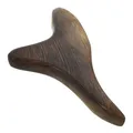 Produktbild: Kratzen Trident Shaped Guasha Board Natürliche Holz Scraping Massage Werkzeug...