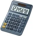 Produktbild: Casio MS-88EM - Desktop-Taschenrechner - 8 Stellen - Solarpanel, Batterie - Blau (MS-88EM)