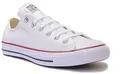 Produktbild: Converse Chuck Taylor All Star Leder Ox Damen Trainer In Weiß UK 3 - 13