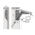 Produktbild: Hochklappbeschlag Lift,80-220N STA vern.90Grad HETTICH