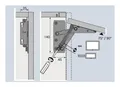 Produktbild: Hettich Lift Hochklapp-Beschlag, 80 - 220 N, 4,6 kg, 90° - 10921