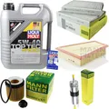 Produktbild: INSPEKTIONSKIT FILTER LIQUI MOLY ÖL 5L 5W-40 für BMW 5er F10 F18 520i F11
