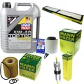 Produktbild: INSPEKTIONSKIT FILTER LIQUI MOLY ÖL 5L 5W-40 für BMW 1er E87 116i 118i 120i E81