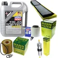 Produktbild: INSPEKTIONSKIT FILTER LIQUI MOLY ÖL 5L 5W-40 für BMW 1er E87 116i 118i 120i E81