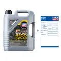 Produktbild: Liqui Moly Motoröl Top Tec 4100, 5W-40, 5-Liter Kanister - Art.Nr. 3701+Ölzettel