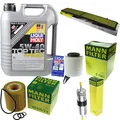 Produktbild: INSPEKTIONSKIT FILTER LIQUI MOLY ÖL 5L 5W-40 für BMW 1er E87 116i 118i 120i E81