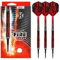 Produktbild: Harrows Dart Fire Inferno Soft Profi premium Darts Dartpfeil 21g (19g Barrel)