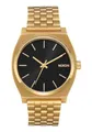 Produktbild: Nixon Time Teller Herrenuhr Analog Quarz mit Edelstahl Armband All Gold / Schwarz Sunray