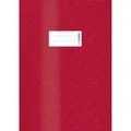 Produktbild: HERMA Heftumschlag mit Baststruktur weinrot Kunststoff DIN A4