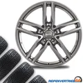Produktbild: 4x Alu Ganzjahresreifen Kompletträder für Skoda Octavia Reifen 205/55R16