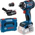 Produktbild: Bosch Akku-Bohrschrauber GSR 18V-90 FC, 18V, mit 2 Aufsätzen und Koffer