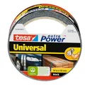Produktbild: tesa extra Power Universal Gewebeband - Gewebeverstärktes Ductape zum Reparieren, Befestigen, Bündeln, Verstärken oder Abdichten - Schwarz - 10 m x 50 mm